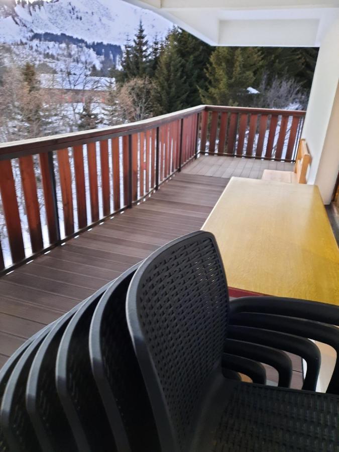 Les Terrasses Du Mont Blanc Apartment เลอพราซ์เดอลิส ภายนอก รูปภาพ